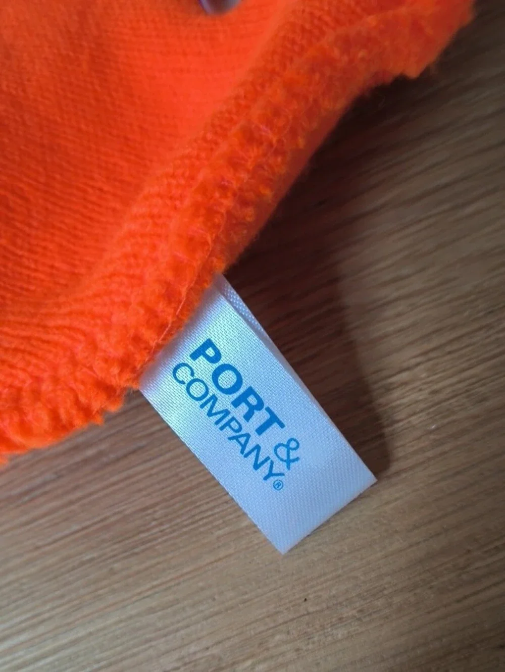 Orangetheory Fitness Beanie Hat Orange Port & Company CP90 Splat Logo Knit Cap